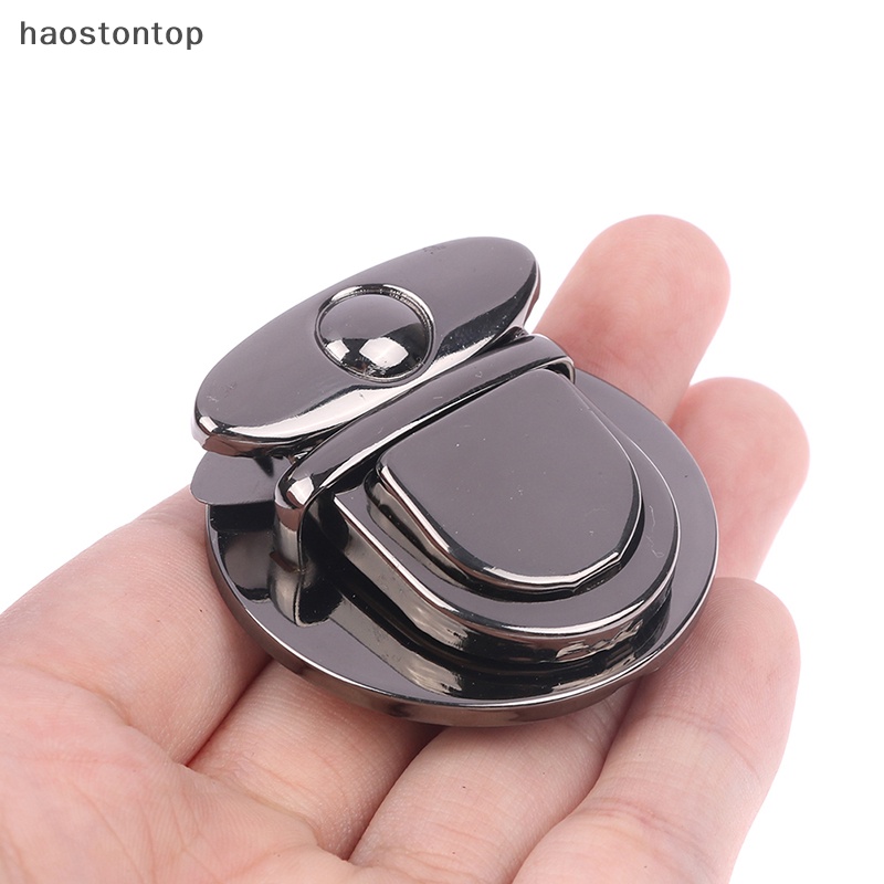 Haostontop Túi Xách Đeo Vai Khóa Kim Loại Xoắn Cho Túi Xách Ví vn