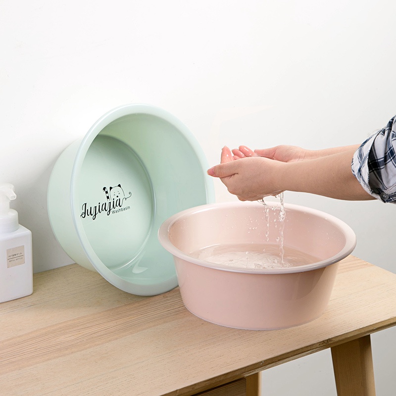 Shepherd Chậu Rửa Mặt Và Quần Áo Bằng Nhựa Hình Tròn Kích Cỡ Lớn Cho Sinh Viên Ký