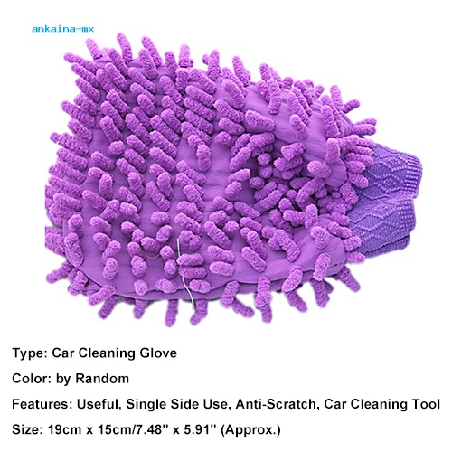 Găng Tay Rửa Xe Chống Trầy Xước Bằng Vải Vi Sợi