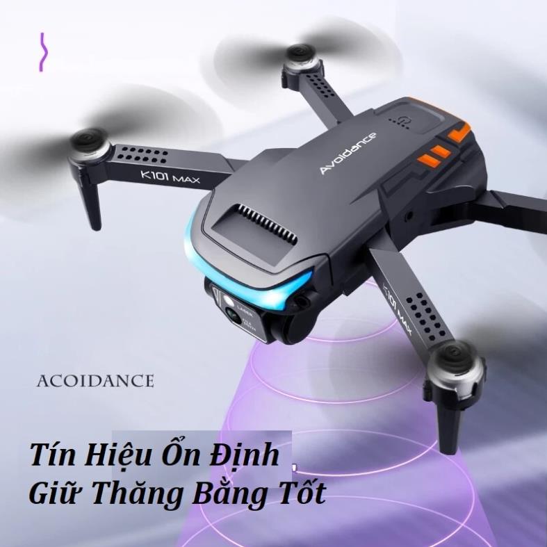 Máy Bay Flycam mini K101 Max Định Vị Luồng Quang Học Tránh Va Chạm, Máy Bay Điều Kiển Mini Camera Điều Chỉnh Cơ Điện | BigBuy360 - bigbuy360.vn