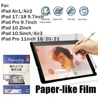 Dán màn hình iPad Paper-like chống vân cảm giác vẽ trên giấy paperlike - air 4 10.2 10.5 10.9 pro 11