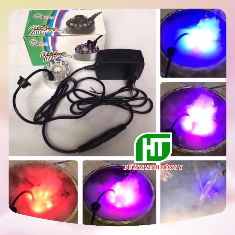 Máy Tạo Khói Bồn Gội Đầu Dưỡng Sinh, Máy Sục Khói Mini, Hoa Sen Thả Nổi Trang Trí