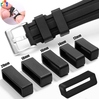 Vòng Silicon Mềm Cố Định Dây Đeo Đồng Hồ Thông Dụng 12 / 14 / 16 / 18 / 20mm