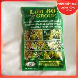 Phân bón Lân 86 Group, 1kg, tạo mầm ra hoa đồng loạt, ra hoa nghịch mùa