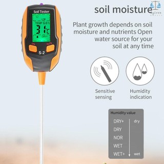 Máy Đo Độ Ẩm / Nhiệt Độ Đất 1 pH 5 Trong - in-