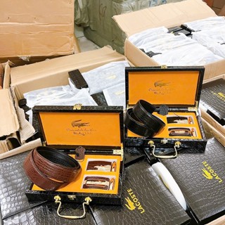 Thắt lưng nam cao cấp full hộp đựng da bò sang trọng Phương linh 86 shop