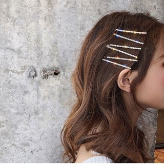Kẹp tóc mái đính đá lấp lánh
