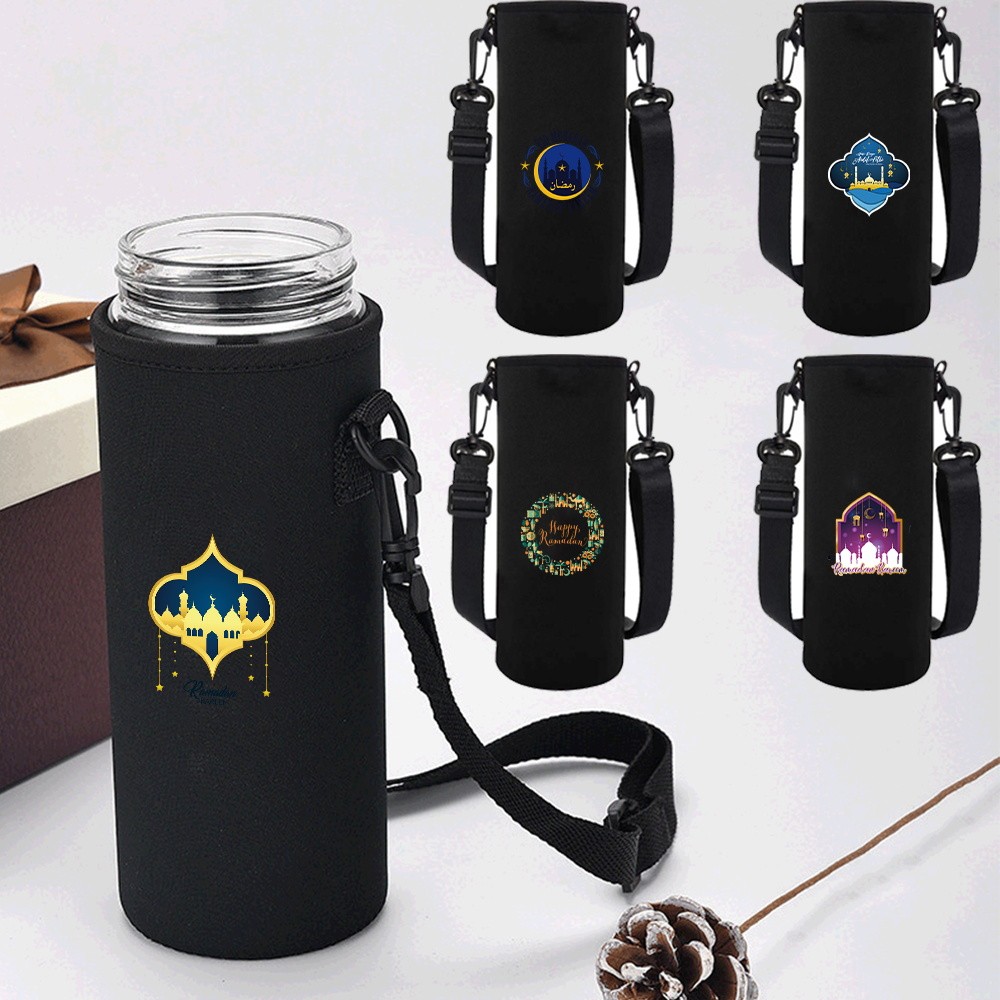 Thicken Cup protector “Selamat Hari Raya Aidilfitri” Original Muslim's Holy Month Print Series
