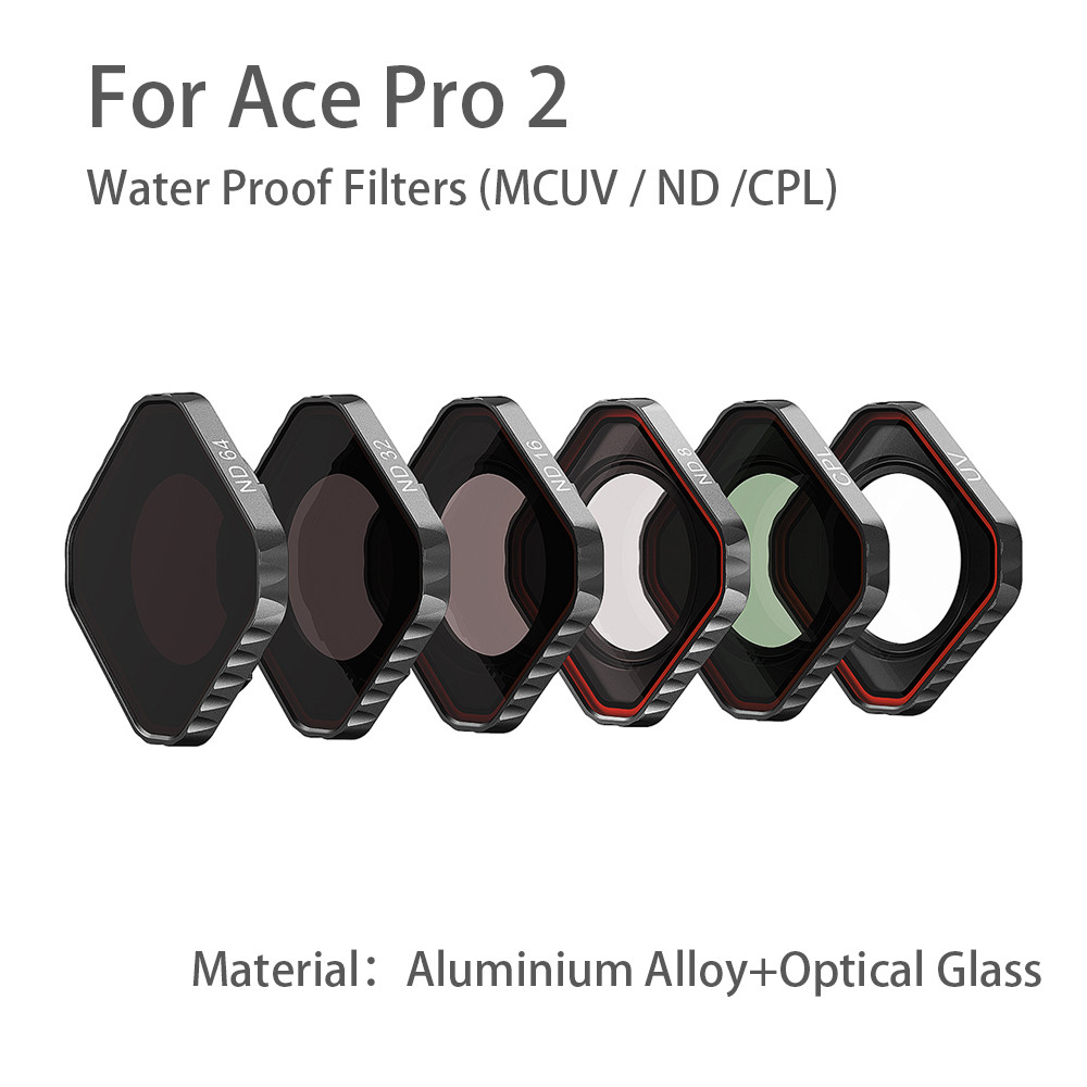 Dành Cho Insta360 Ace Pro 2 Ống Kính Lọc Chống Thấm Nước Cho Insta360 Ace Pro 2 ND Làm Mờ Cho Insta3
