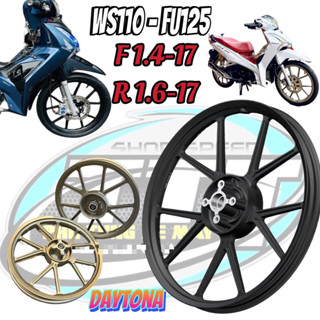 Mâm enkei 1- mẫu Daytona cho xe máy 1 phanh đĩa trước future - fuled / wave s110 / rsx110 size 1.4 - 1.6 /17inches.