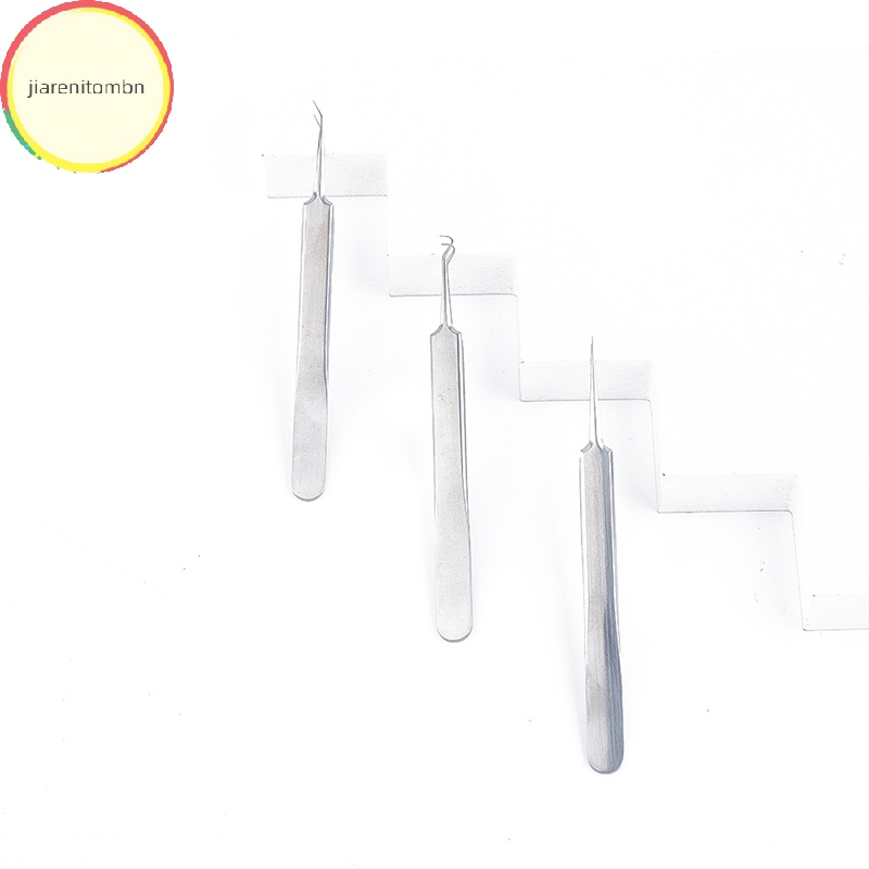 Jiarenitombn Nhíp Đầu Nhọn Loại Bỏ Mụn Đầu Đen Chăm Sóc Da Mặt vn