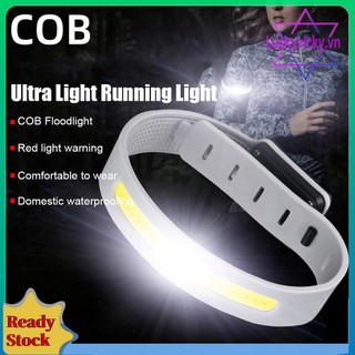 Đèn led cob Đeo Tay 350mah 500lm ipx4 Chống Thấm Nước Có Thể Sạc Lại Qua Cổng usb Loại c