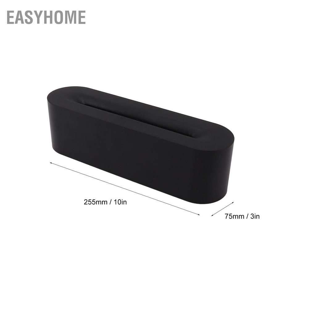 EasyHome Máy tạo độ ẩm khuếch tán hương thơm ngọn lửa mô phỏng không khí chữa cháy 7 màu cho phòng ngủ tại nhà Văn Yoga