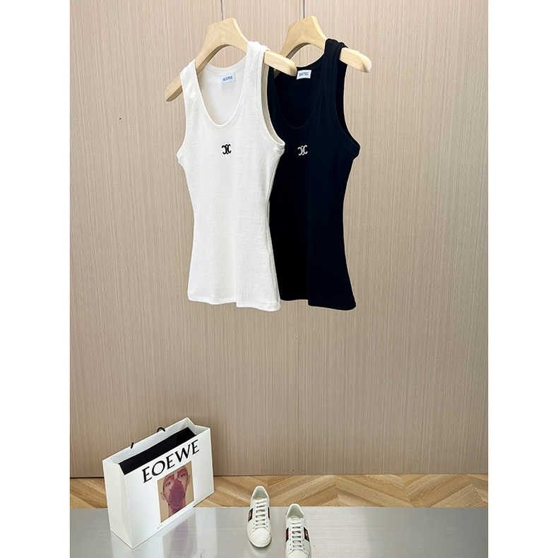 Áo Không Tay Thêu Họa Tiết Mới Dành Cho Nữ Thời Trang Xuân Hè 2023