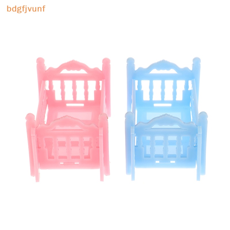 Bdgf Bộ Giường Cũi Em Bé Trang Trí Nội Thất Cho Nhà Búp Bê vn