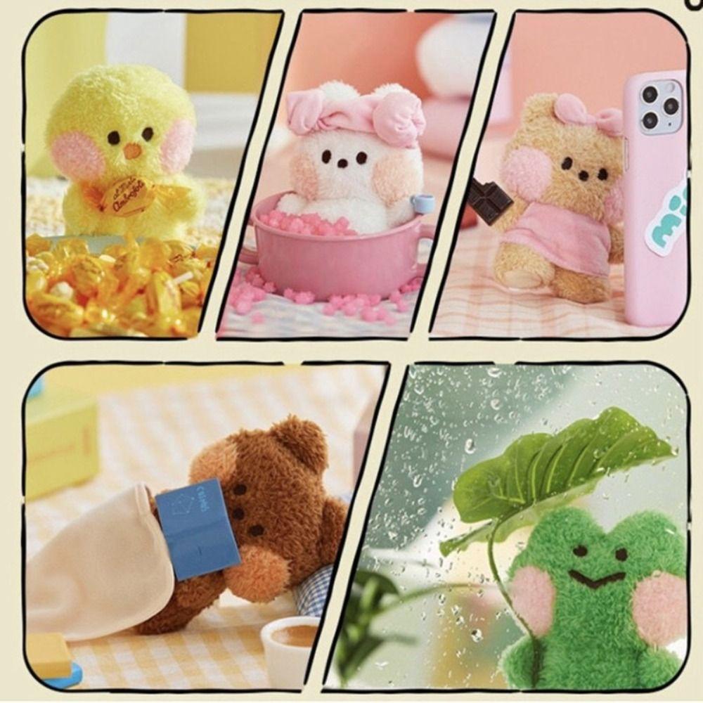 Shanhai Móc Khóa Gấu Bông pp Mềm 10cm Đáng Yêu