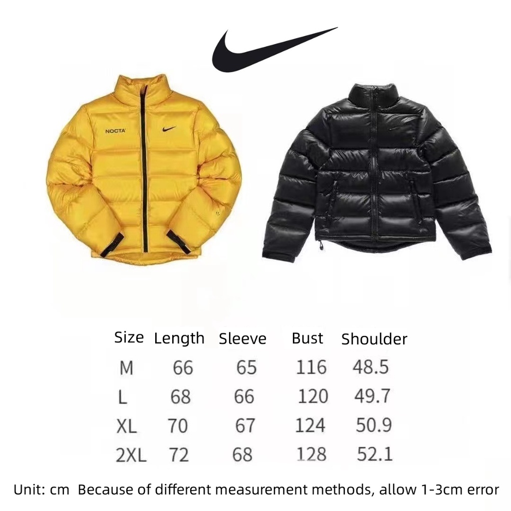 Áo Khoác nike nocta Cobraned Chính Hãng 100% cotton Dày Có logo Phía Sau Cho Cặp Đôi