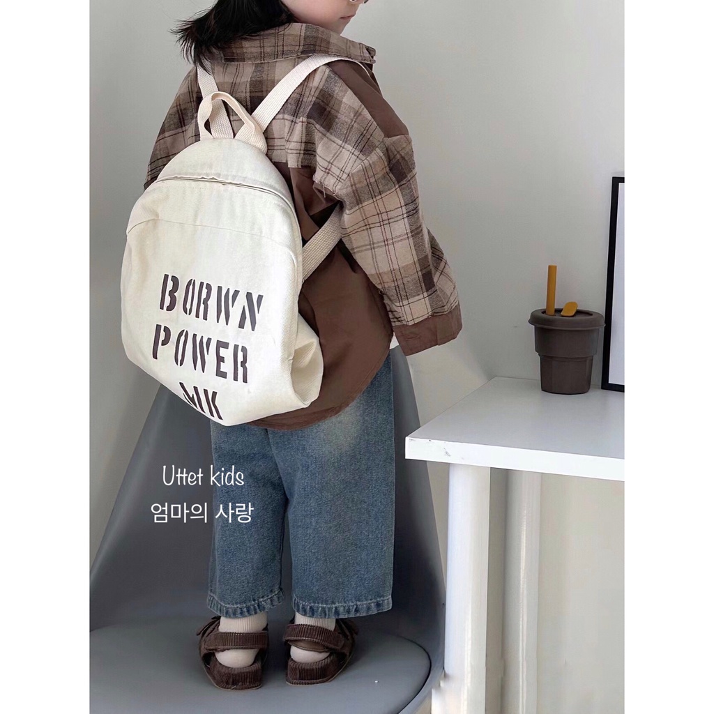 BALO PHONG CÁCH HÀN QUỐC CHO BÉ GÁI VÀ BÉ TRAI MANG ĐI HỌC ĐI CHƠI