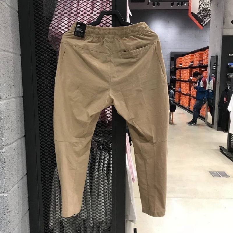 Nike Quần Dài Thể Thao 100% Vải Mỏng Phối Khóa Kéo Phong Cách retro Giản Dị Dành Cho Nam 927987