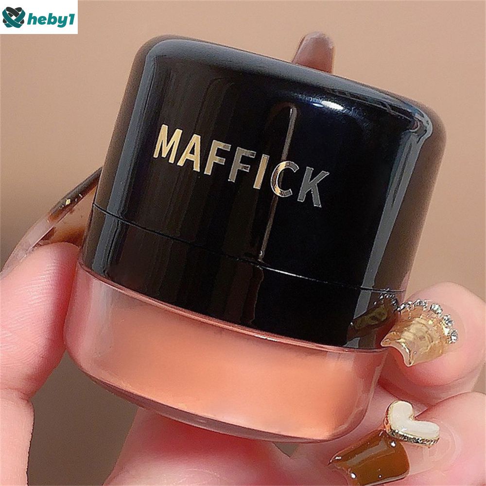 Phấn má hồng Maffick 3 màu Vigor Blush Powder Màu mềm mại thân thiện với da Phấn má hồng dạng đệm khí màu mềm mại cho màu da đồng nhất Phấn má hồng dạng bột Rouge Dễ dàng mang theo heby1