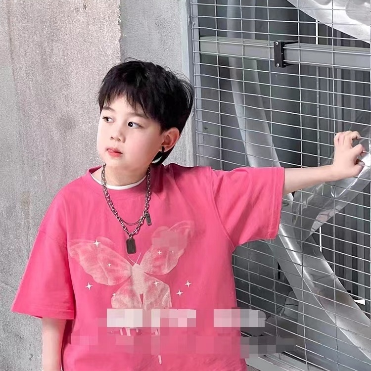 Dây Chuyền Hai Lớp Mặt Vuông In Chữ Tiếng Anh Phong Cách hip hop Đường Phố Cho Bé Trai Gái