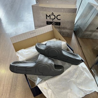 [CHÍNH HÃNG] DÉP ADIDAS 22 - BẬC THANG * MÀU XÁM ĐẬM * - CODE: HP6522