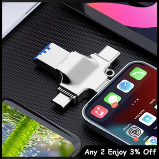 Đầu Đọc Thẻ Nhớ micro sd usb 3.0 4 Trong 1 iphone