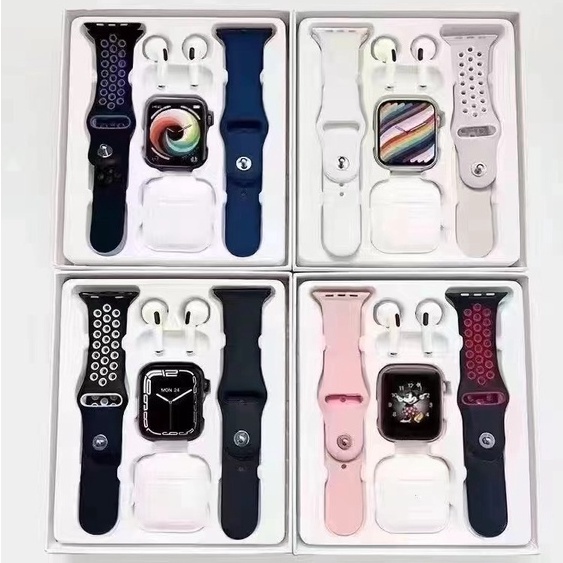 Đồng Hồ Thông Minh 2 Trong 1 2024 t55promax Màn Hình 1.71 inch