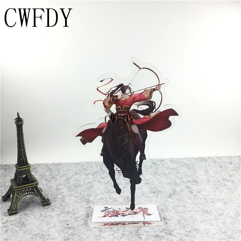 Mô hình Standee đứng Acrylic Ma Đạo Tổ Sư vẻ dong hua đam mỹ Manhua Trang trí để bàn 15cm