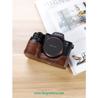 Bao Da -  Halfcase Sony A73, A7r3, A9 Mẫu Mới