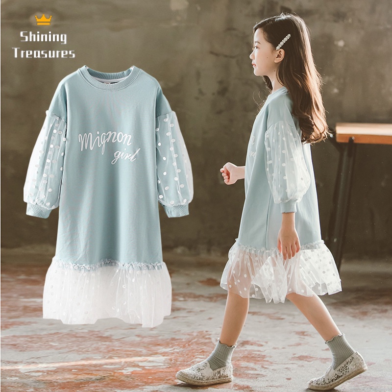 Đầm công chúa BALDAUREN KLQ2390IHU 36Z230909 thời trang Hàn Quốc thoải mái đẹp mắt 2023 cho trẻ em