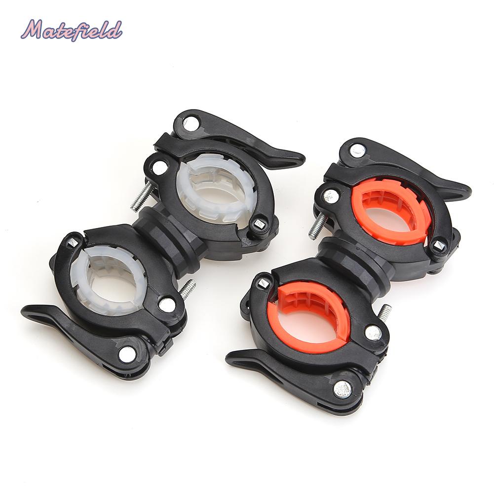 Giá Đỡ Đèn Pin Xoay 360 Độ Cho Xe Đạp