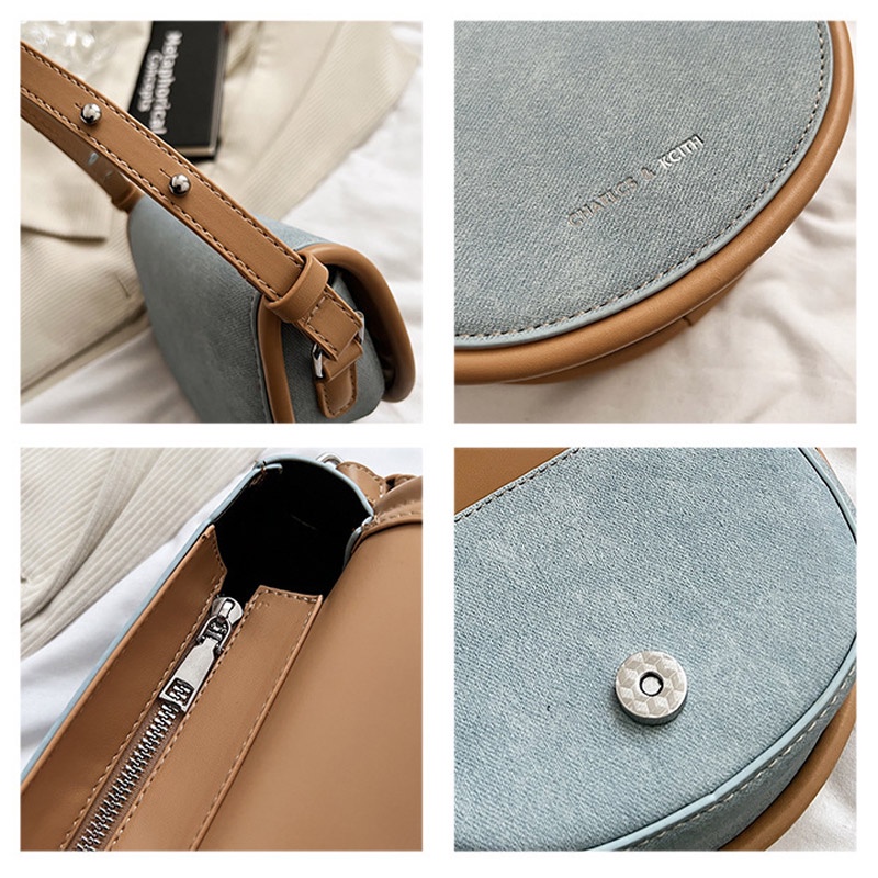 MOUSSON  Túi Xách Nữ Đeo Chéo Thời Trang Hàn