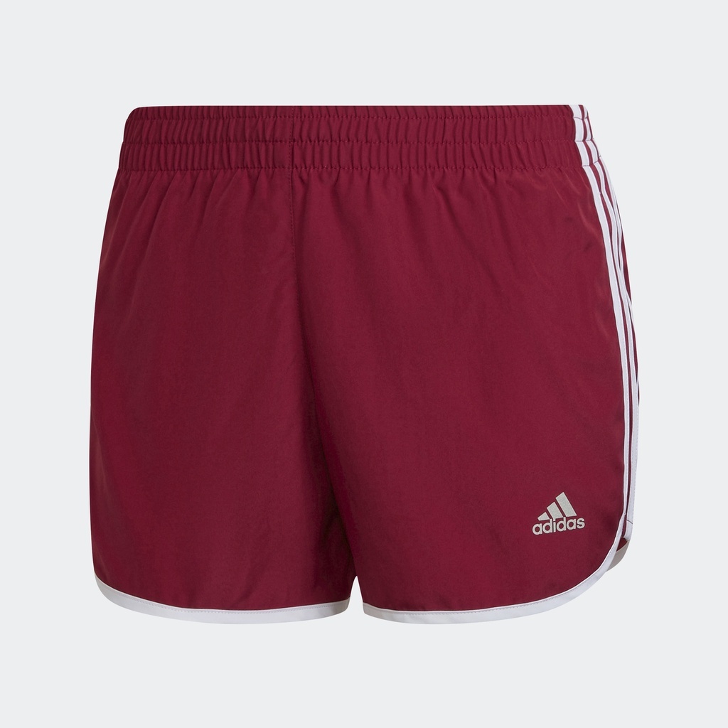 adidas Chạy Quần Short Marathon 20 Nữ Đỏ HC1764
