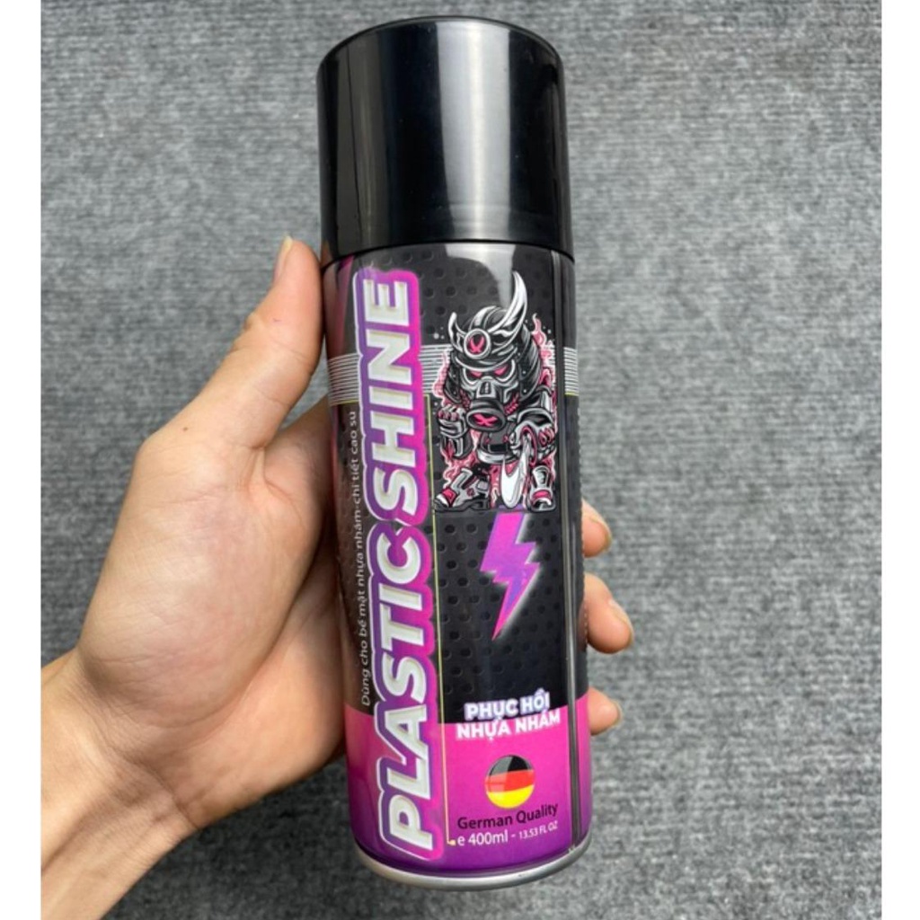 Dung Dịch Phục Hồi Nhựa Nhám Xe Máy Spayking