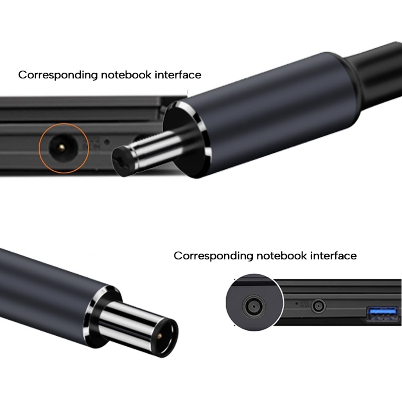 GODD 140W USB C PD Loại C sang DC5 5x2 5mm 6 0x3 7mm 7 4x5 0mm 5 5x2 1mm 4 5x3 0mm Bộ chuyển đổi dây