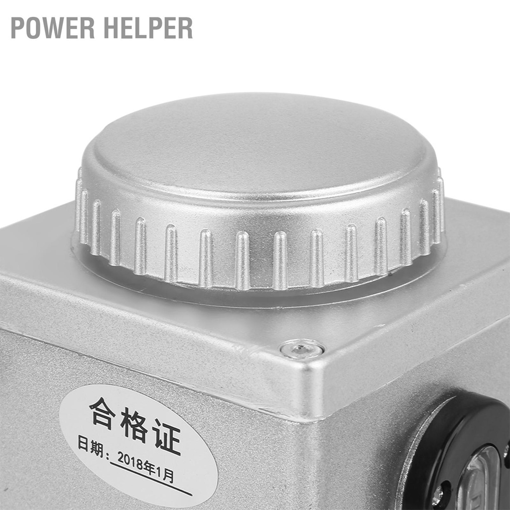 Power Helper 1 Máy Tính Bôi Trơn Bằng Tay Bơm Dầu 500CC CNC 4Mm Cổng Ra Đôi
