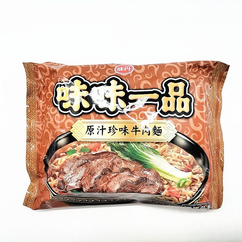 Mì WeiWei Nhập Khẩu Từ Đài Loan Với Các Vị: Trân Vị, Bò Trân Vị, Gân Bò, Bò Hầm 190G