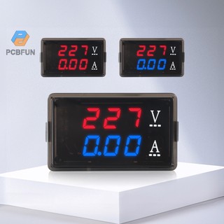 Đồng hồ đo vôn kế điện tử pcbfun ac70~480v 10a / 100a 0.56 "