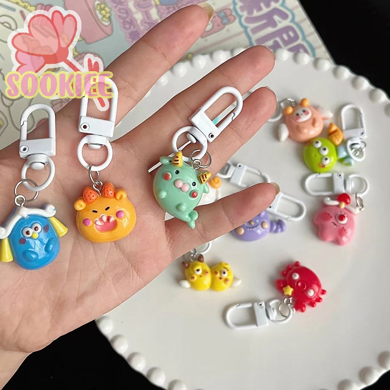 Móc Khóa Hình Hoạt Hình Đáng Yêu Vui Nhộn