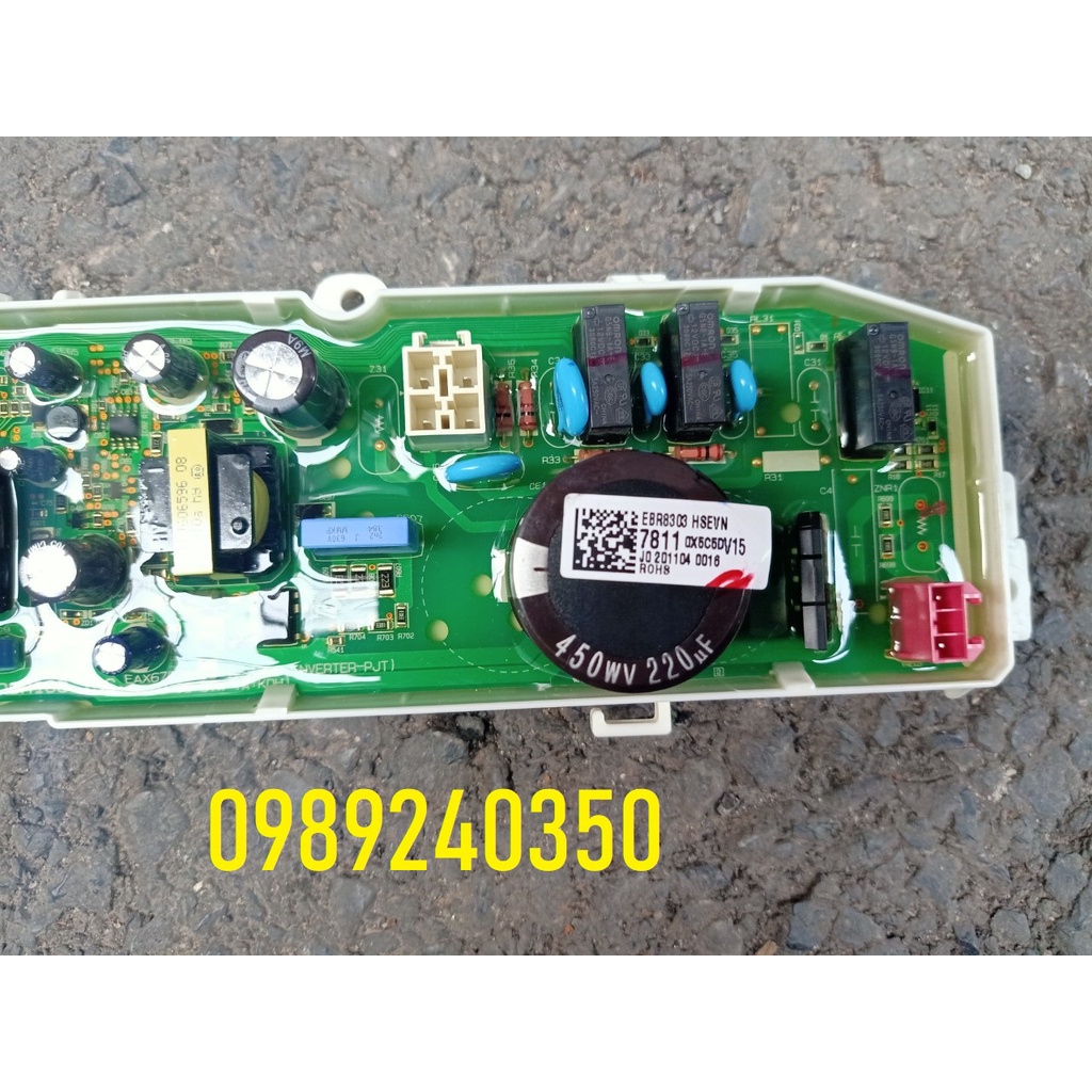 Bo mạch nguồn máy giặt LG T2350VSAW cửa trên lồng đứng chính hãng