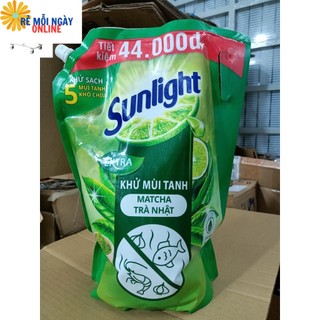Nước rửa chén Sunlight 3,5kg Hương Chanh/ Hương trà
