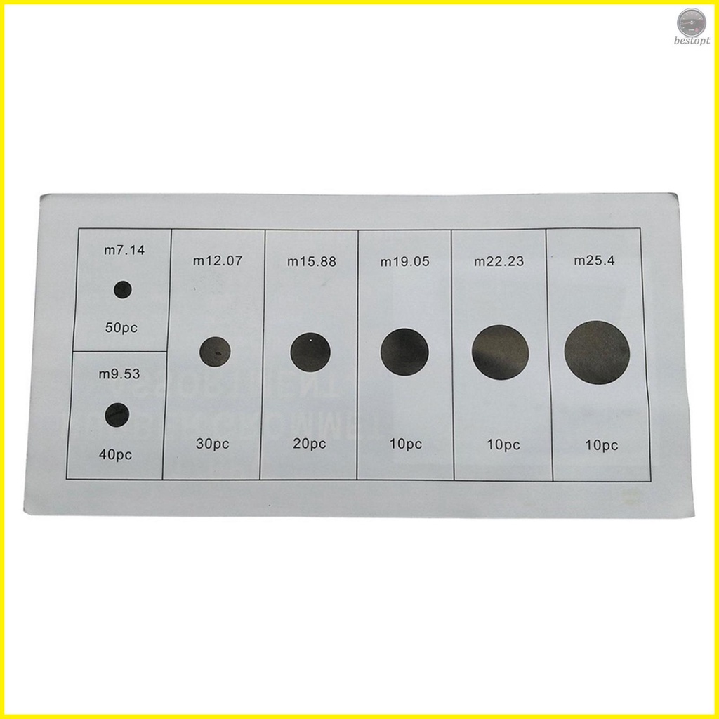 170Pcs Rubber Grommets Assortment Set for Electrical Wire Gasket and Firewall Hole Plug