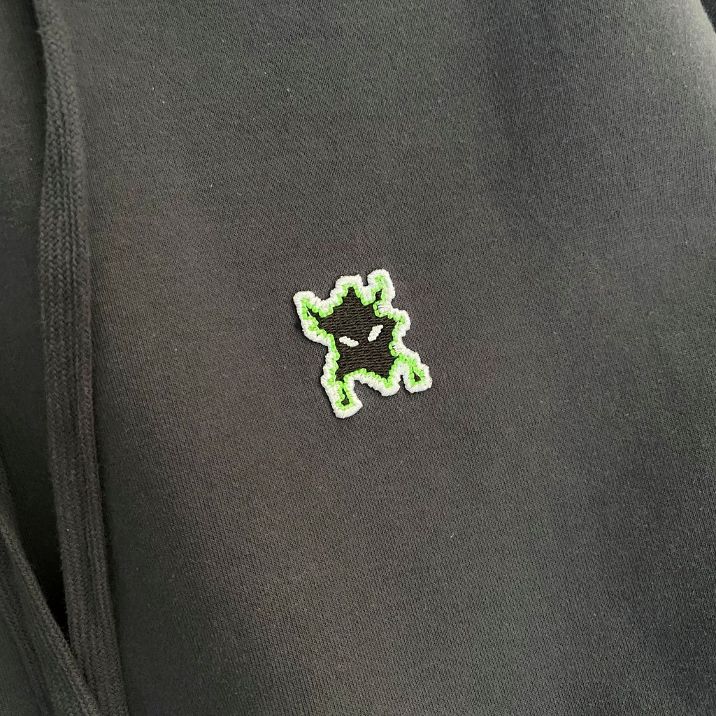 T10X niche fashion brand ADER embroidery monster hooded sweater men's and women's Korean style loose fashion simple hoodie