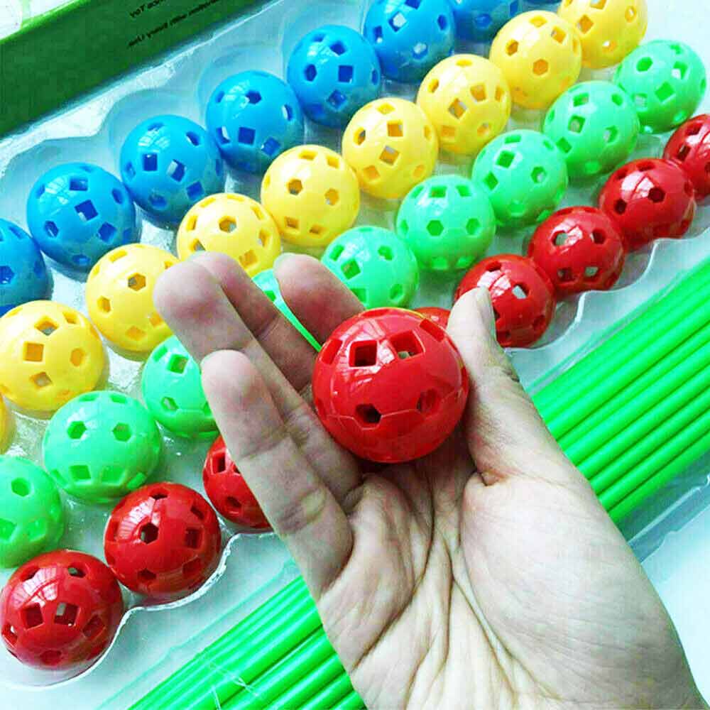 88pcs Construction Fort Building Kit Indoor Outdoor Tunnel Castle Builder