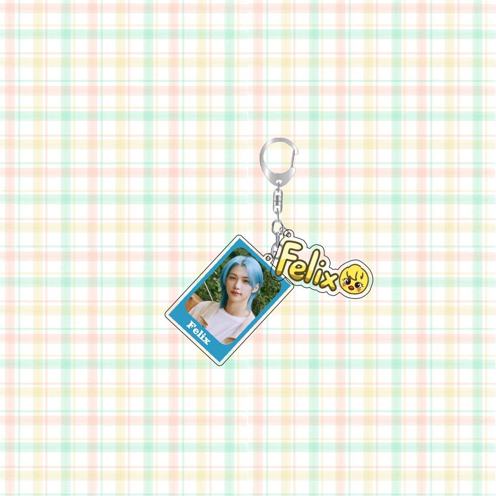 Móc Khóa Phong Cách kpop straykids skz felix han bang chan