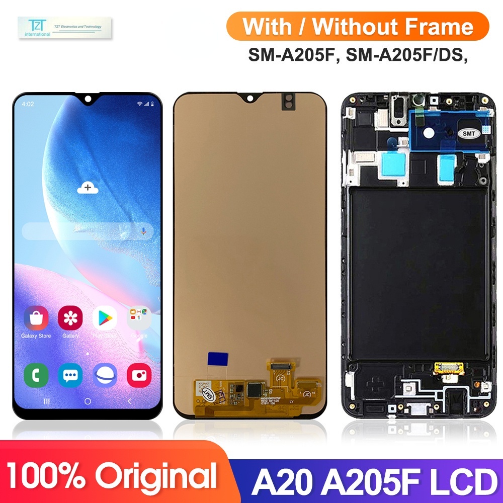 OLED Màn Hình điện thoại Cho Samsung A20 A205 LCD thay thế màn hình
