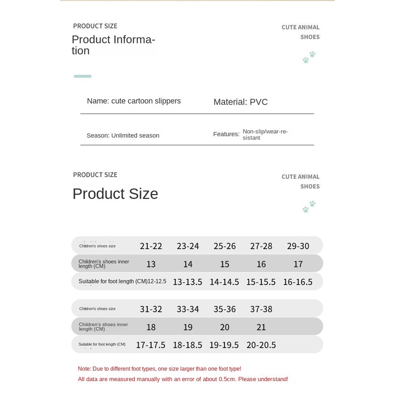 Dép crocs Chống Trượt Họa Tiết Hoạt Hình Thời Trang Mùa Hè Cho Bé Dễ Thương