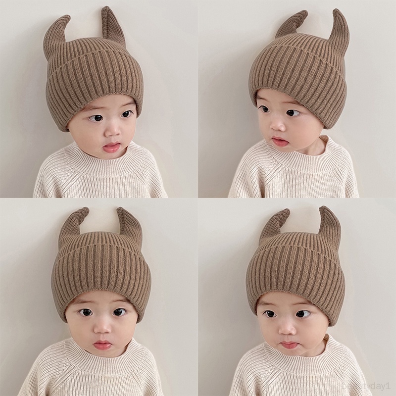 Mũ Len Trùm Tai Giữ Ấm Cho Bé Trai Và Bé Gái
