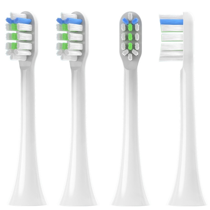 Set 4 Đầu Bàn Chải Thay Thế Cho Bàn Chải Đánh Răng Điện soocas v1 / x1 / x3 / x5 / x3u / x3pro / v1 / v2 sonic
